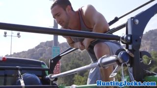 Sloppy Ripped Jock Drilled After Outdoor Workout 7 Min High Definition - 1