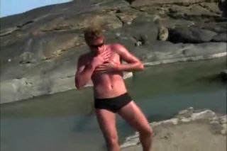 VRTube Incredible male in exotic bareback, interracial gay sex scene Gay Cumjerkingoff - 1
