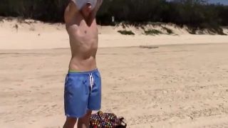 TubeTrooper Hot Beach Teen Boy Wanking Huge Tits - 1