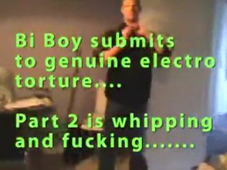 Amazing Bi Boyfrend Submits To Genuine Electro ********.......PART 1 Bukkake - 1