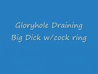 Bigblackcock gloryhole cock-ring stud Tied - 1