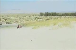 AshleyMadison Racing on the sand & sucking Bikini - 1