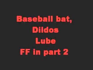 Gay Toys Baseball Bat, Fake Penis, J-lube, Hands ThePorndude - 1