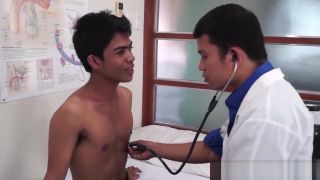 X-Spy Asian Boys Barebacking Medical Exam Porn Jizz - 1