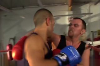 Peru Gay boxing guys having sex in the gym Fleshlight - 1