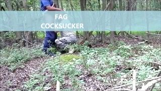 Facebook Army Sarge Taking BBC in the Woods - zibmusser Insertion - 1