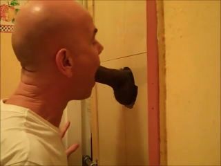 Step Brother Big vieny bbc at homeade gloryhole Fisting - 1