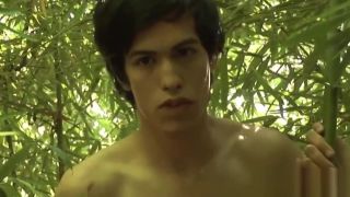 Gagging Twink fucked in the woods Thot - 1