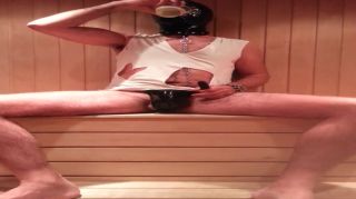 smplace Tfb - Playtime Sauna In Latex String And Mask Relax - 1
